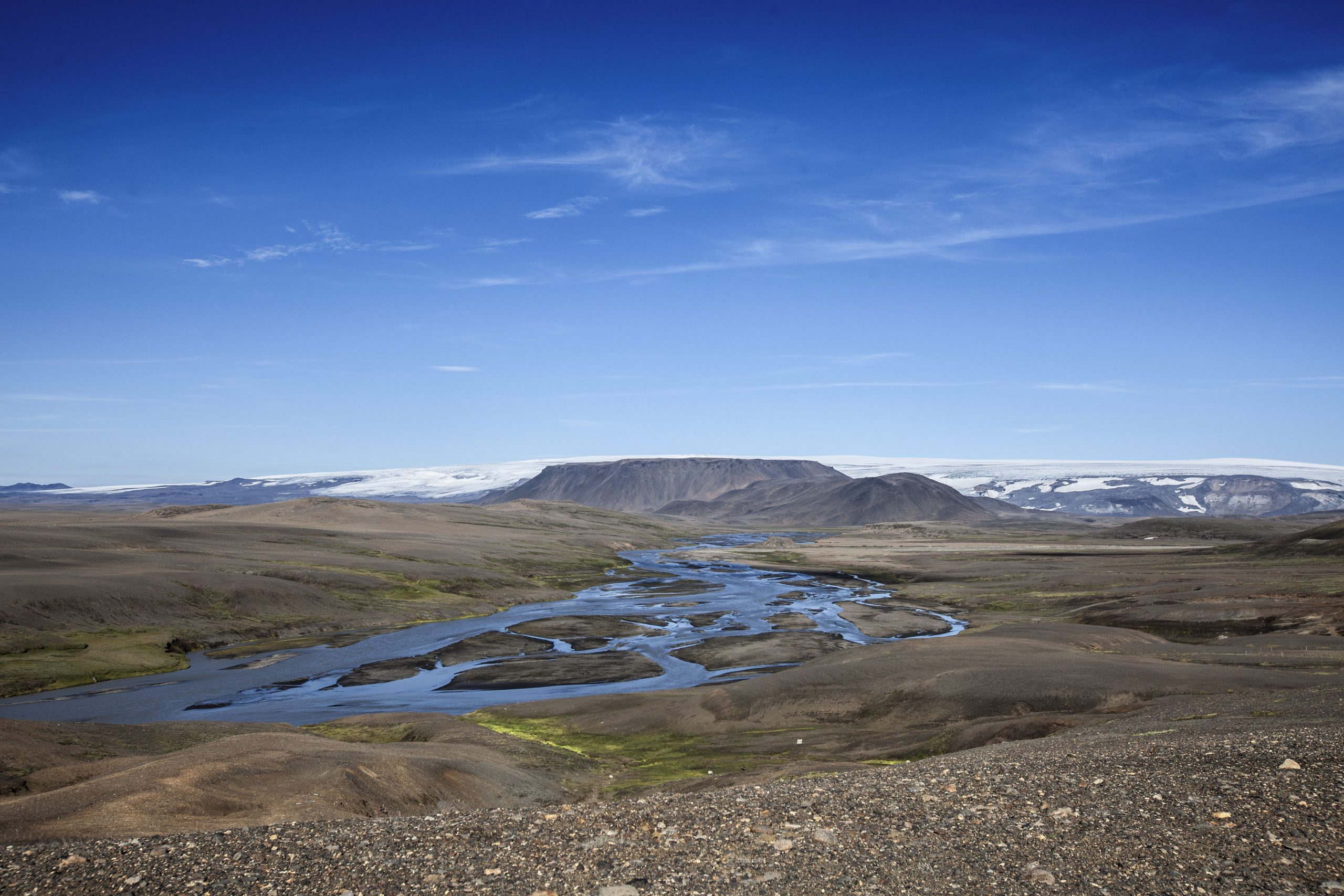 La suggestiva valle desertica del Kjölur