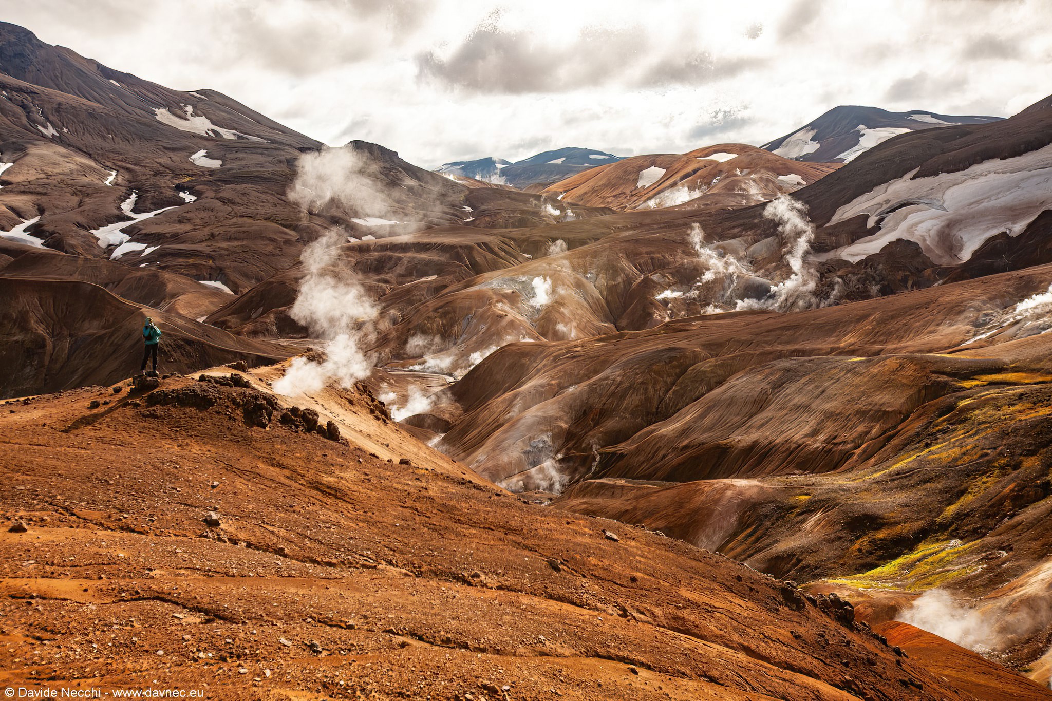 Le caratteristiche colline di argilla.