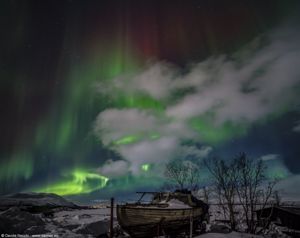 Aurora sopra Abisko, Svezia