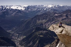 Vista sulla Valle d'Aosta