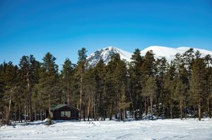 Il bivacco Kvarntjärnsstugan