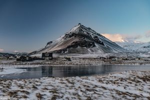 Arnarstapi in inverno
