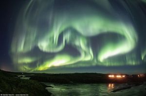 Aurora a Fossatun