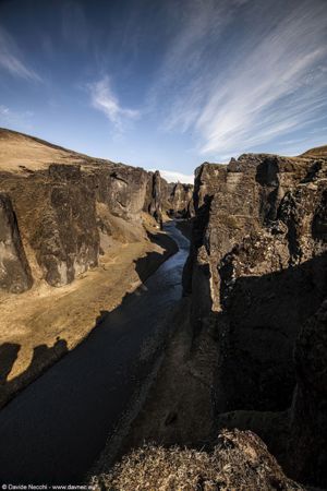 Canyon di Fjaðrárgljúfur