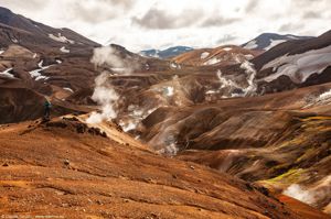 Kerlingarfjoll le montagne rosse