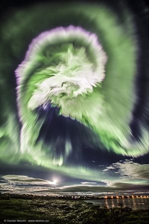 Selfoss, Islanda Kp8 aurora